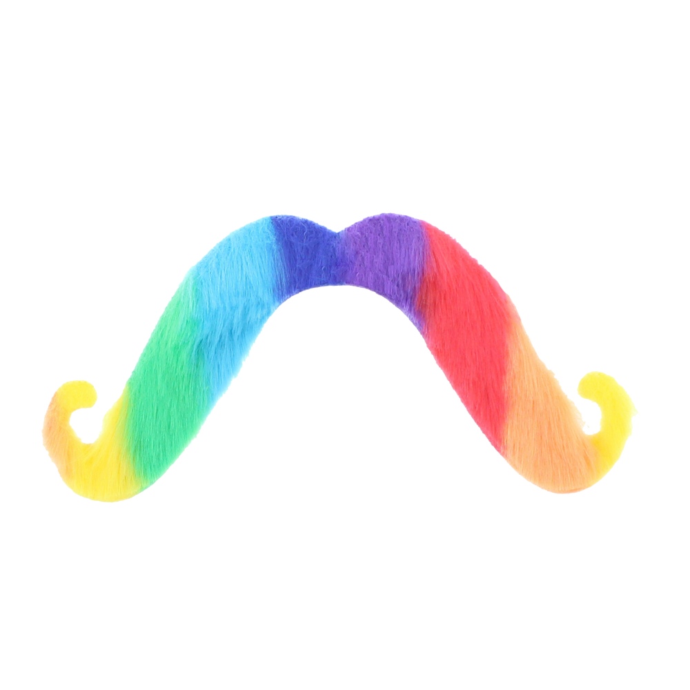 Zac's Alter Ego - Rainbow Moustache - Multicolore